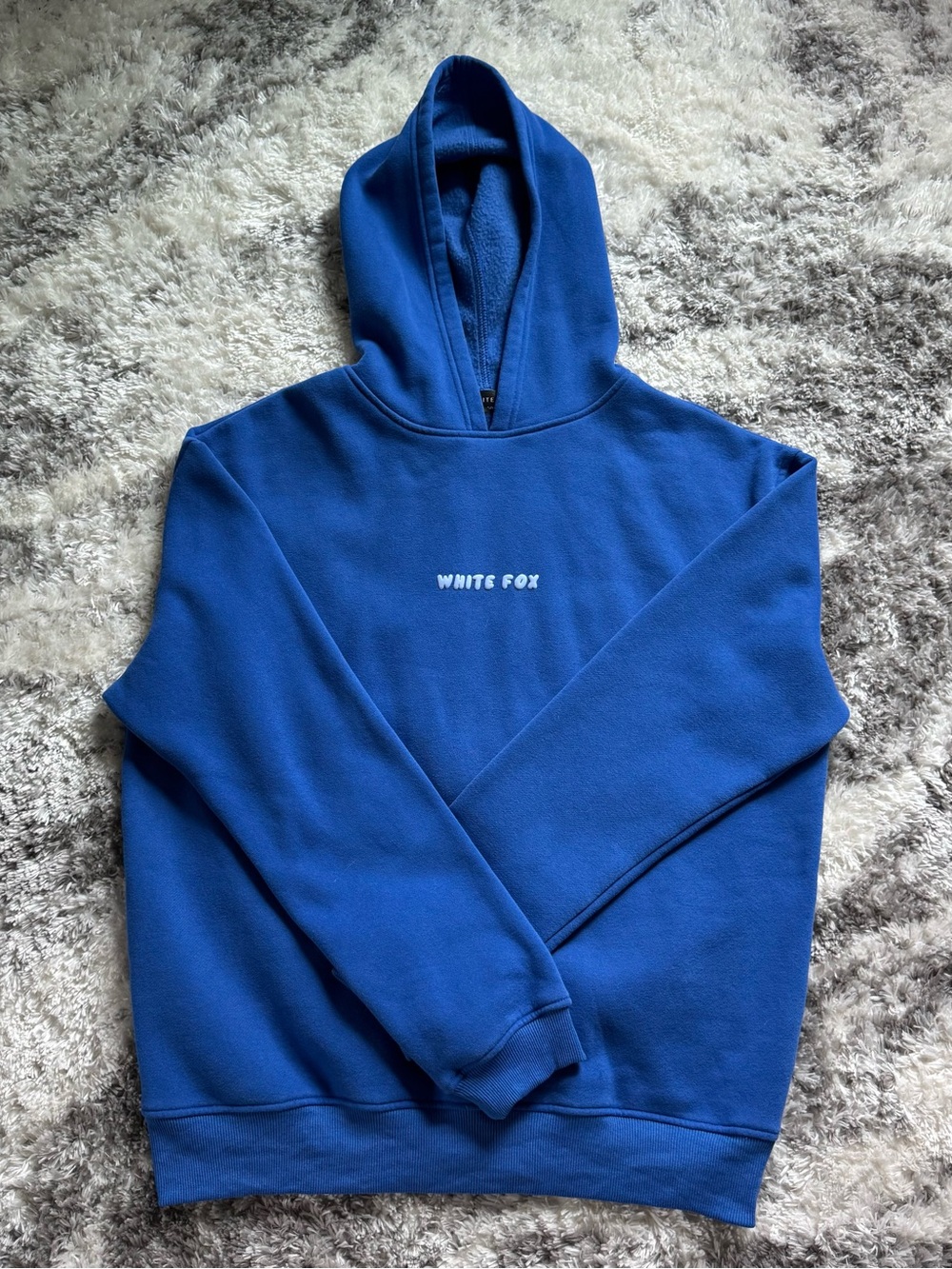 White Fox Boutique Leisure Vol. 3.5 Oversized Hoodie S/M Cobalt Blue/Royal Blue